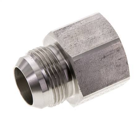 JIC Reducing Nipple G1'' Female x UN 1-5/16''-12 Male Stainless Steel 150bar (2107.5psi)