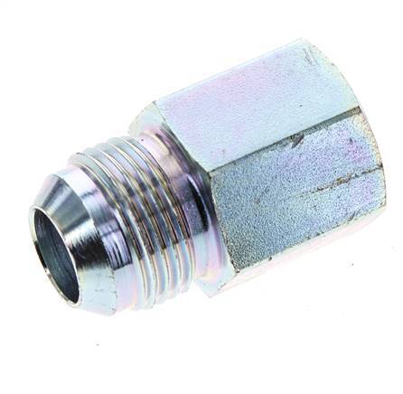 Mamelon réducteur JIC G1/2'' femelle x UN 1-1/16''-12 mâle Acier 210bar (2950.5psi)