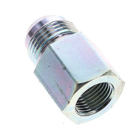 Mamelon réducteur JIC G1/2'' femelle x UN 1-1/16''-12 mâle Acier 210bar (2950.5psi)