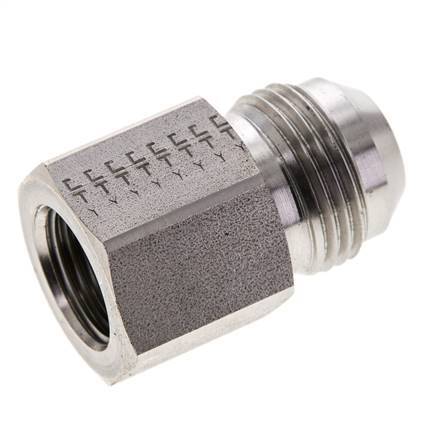 JIC Reducing Nipple G1/2'' Female x UN 1-1/16''-12 Male Stainless Steel 210bar (2950.5psi)