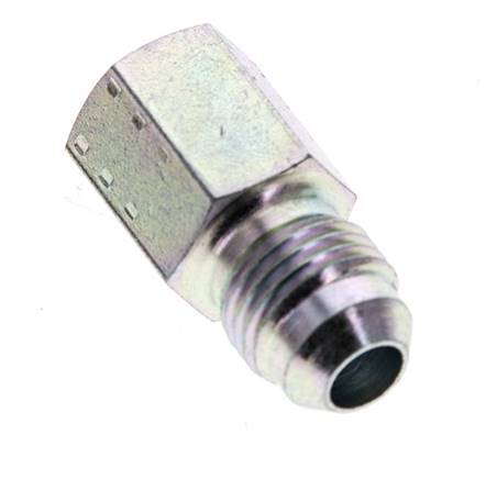 Mamelon réducteur JIC G1/8'' Femelle x UNF 1/2''-20 Mâle Acier 275bar (3863.75psi)