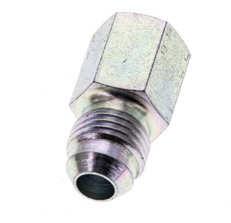 Mamelon réducteur JIC G1/8'' Femelle x UNF 1/2''-20 Mâle Acier 275bar (3863.75psi)