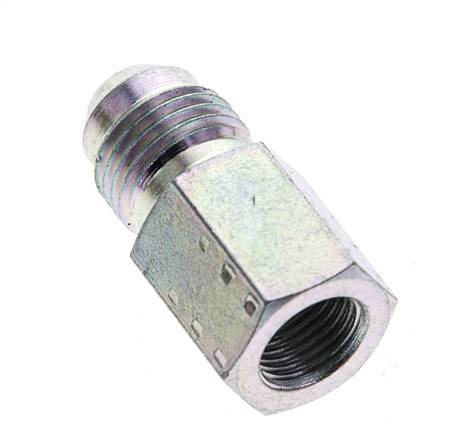Mamelon réducteur JIC G1/8'' Femelle x UNF 1/2''-20 Mâle Acier 275bar (3863.75psi)