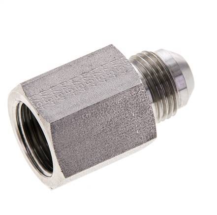 Mamelon réducteur JIC G1/2'' Femelle x UNF 3/4''-16 Mâle Acier inoxydable 275bar (3863.75psi)
