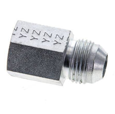 JIC Reducing Nipple G3/8'' Female x UNF 3/4''-16 Male Steel 275bar (3863.75psi)