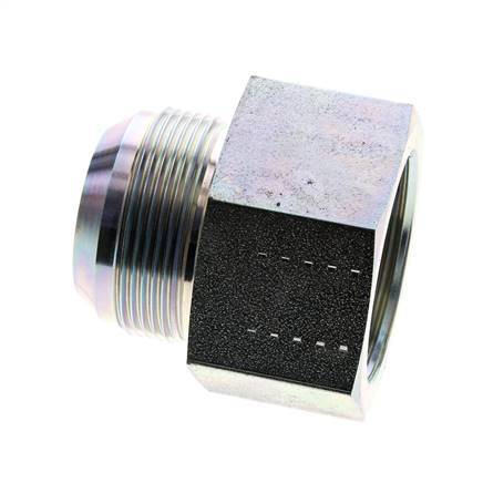 Mamelon réducteur JIC G1 1/2'' Femelle x UN 1-7/8''-12 Mâle Acier 105bar (1475.25psi)