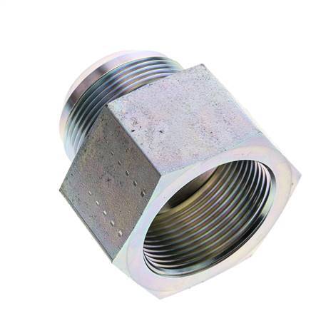 Mamelon réducteur JIC G1 1/2'' Femelle x UN 1-7/8''-12 Mâle Acier 105bar (1475.25psi)
