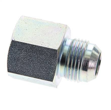JIC Reducing Nipple G3/4'' Female x UN 1-1/16''-12 Male Steel 175bar (2458.75psi)