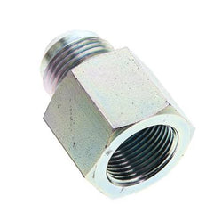 Mamelon réducteur JIC G3/4'' Femelle x UN 1-1/16''-12 Mâle Acier 175bar (2458.75psi)
