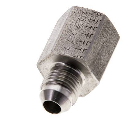 Raccord de réduction JIC G1/4'' femelle x UNF 1/2''-20 mâle Acier inoxydable 275bar (3863.75psi)