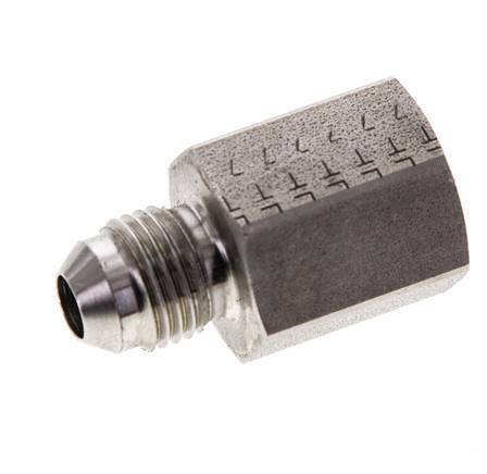 Raccord de réduction JIC G1/4'' femelle x UNF 1/2''-20 mâle Acier inoxydable 275bar (3863.75psi)