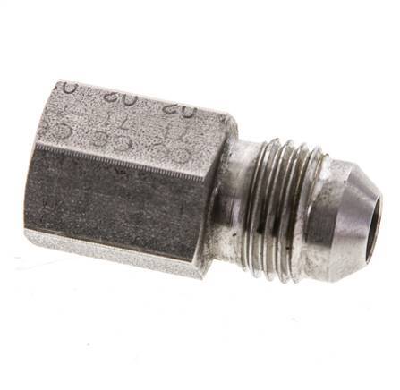 JIC Reducing Nipple G1/8'' Female x UNF 1/2''-20 Male Stainless Steel 275bar (3863.75psi)