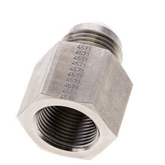 Mamelon réducteur JIC G3/4'' femelle x UN 1-1/16''-12 mâle Acier inoxydable 175bar (2458.75psi)