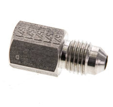 JIC Reducing Nipple G1/8'' Female x UNF 7/16''-20 Male Stainless Steel 310bar (4355.5psi)