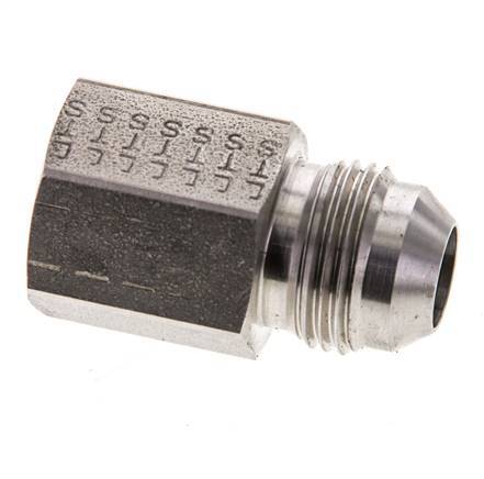 Mamelon réducteur JIC G3/8'' Femelle x UNF 3/4''-16 Mâle Acier inoxydable 275bar (3863.75psi)