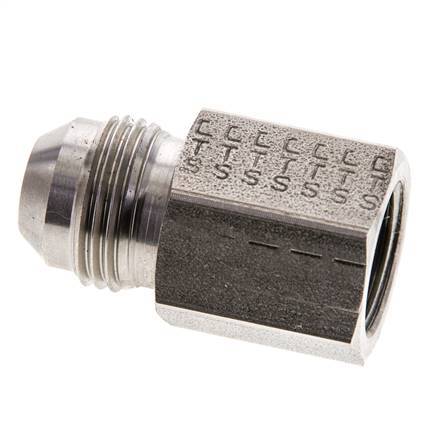 Mamelon réducteur JIC G3/8'' Femelle x UNF 3/4''-16 Mâle Acier inoxydable 275bar (3863.75psi)