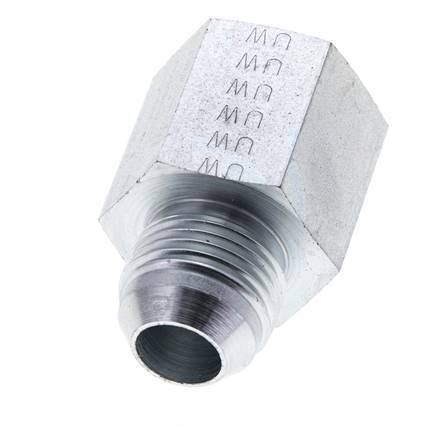 Embout réducteur JIC UNF 7/8''-14 Mâle x 1/2'' NPT Femelle Acier 210bar (2950.5psi)