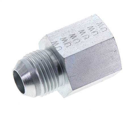Embout réducteur JIC UNF 7/8''-14 Mâle x 1/2'' NPT Femelle Acier 210bar (2950.5psi)