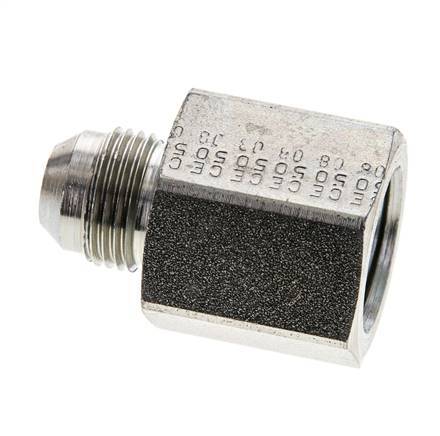 Mamelon réducteur JIC UNF 3/4''-16 Mâle x 1/2'' NPT Femelle Acier 210bar (2950.5psi)