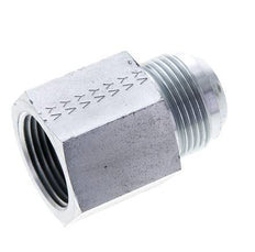 JIC Reducing Nipple UN 1-5/16''-12 Male x 1'' NPT Female Steel 140bar (1967.0psi)