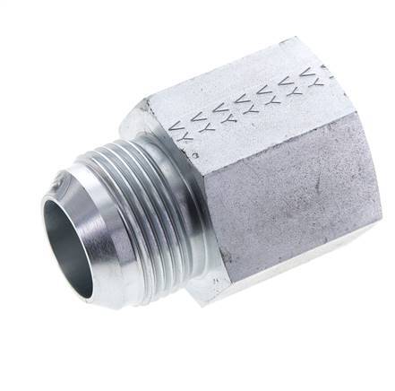 Embout réducteur JIC UN 1-5/16''-12 Mâle x 1'' NPT Femelle Acier 140bar (1967.0psi)