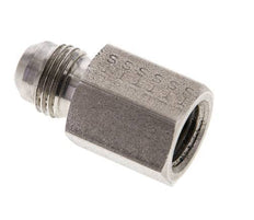 JIC Reducing Nipple UNF 9/16''-18 Male x 1/4'' NPT Female Stainless Steel 275bar (3863.75psi)