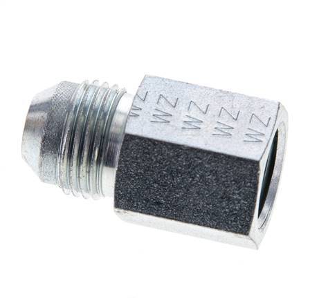 Embout réducteur JIC UNF 3/4''-16 mâle x 3/8'' NPT femelle Acier 210bar (2950.5psi)