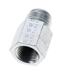 Embout réducteur JIC UNF 3/4''-16 mâle x 3/8'' NPT femelle Acier 210bar (2950.5psi)