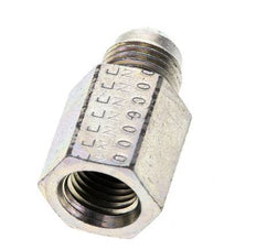 Embout réducteur JIC UNF 9/16''-18 Mâle x 1/4'' NPT Femelle Acier 275bar (3863.75psi)