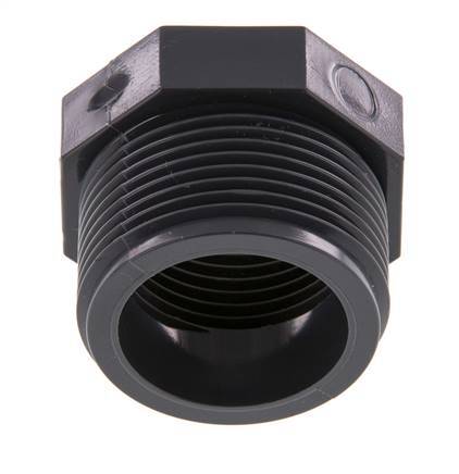 Reducing Ring Rp1 1/4'' Female x G1 1/4'' Male PVC-U 16bar (224.8psi) EN 1452-3 [2 Pieces]