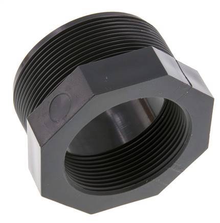 Bague de réduction Rp2 1/2'' Femelle x G2 1/2'' Mâle PVC-U 16bar (224.8psi) EN 1452-3