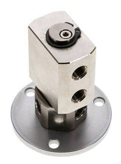 Joint rotatif G1/8'' femelle Laiton nickelé PUR 12bar (168.60000000000002psi) Compact