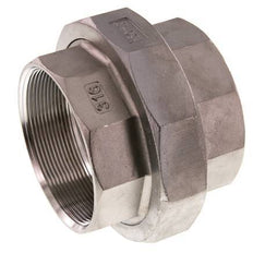 Union Connecteur droit Rp3'' femelle Acier inoxydable Joint plat PTFE 16bar (224.8psi)