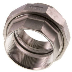 Union Connecteur droit Rp3'' femelle Acier inoxydable Joint plat PTFE 16bar (224.8psi)
