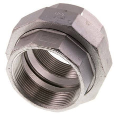 Union Connecteur droit Rp2'' femelle Acier inoxydable Joint plat PTFE 16bar (224.8psi)