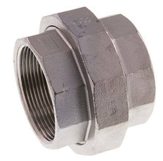 Union Connecteur droit Rp2'' femelle Acier inoxydable Joint plat PTFE 16bar (224.8psi)