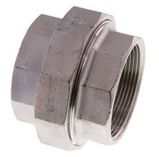 Union Connecteur droit Rp2'' femelle Acier inoxydable Joint plat PTFE 16bar (224.8psi)