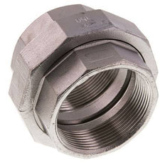 Union Connecteur droit Rp2'' femelle Acier inoxydable Joint plat PTFE 16bar (224.8psi)