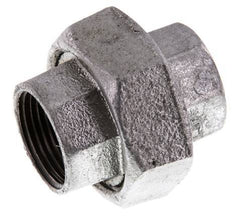 Union Straight Connector Rp1'' Female Cast Iron Flat Seal 25bar (351.25psi)