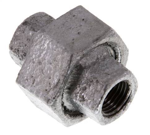 Union Connecteur Droit Rp1/4'' Femelle Fonte Joint Plat 25bar (351.25psi)