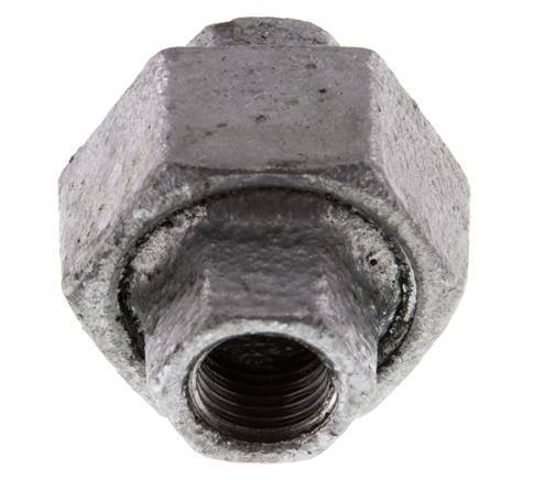 Union Connecteur Droit Rp1/4'' Femelle Fonte Joint Plat 25bar (351.25psi)