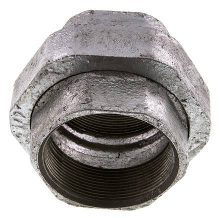 Union Connecteur Droit Rp2 1/2'' Femelle Fonte Joint Plat 25bar (351.25psi)