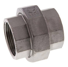 Union Connecteur droit Rp1 1/4'' Femelle Acier inoxydable Joint plat PTFE 16bar (224.8psi)