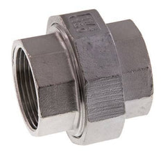 Union Connecteur droit Rp1 1/4'' Femelle Acier inoxydable Joint plat PTFE 16bar (224.8psi)