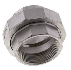 Union Connecteur droit Rp2'' femelle x 60.3mm extrémité à souder en acier inoxydable joint conique 16bar (224.8psi)