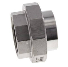 Union Connecteur droit Rp2'' femelle x 60.3mm extrémité à souder en acier inoxydable joint conique 16bar (224.8psi)