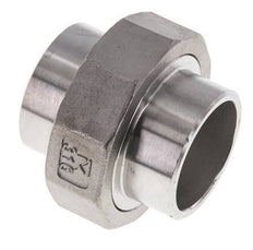 Union Connecteur droit 42.4mm Extrémité à souder Acier inoxydable Joint conique 16bar (224.8psi)