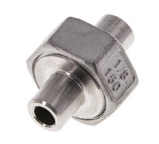 Union Connecteur droit 10.2mm Extrémité à souder Acier inoxydable Joint conique 16bar (224.8psi)