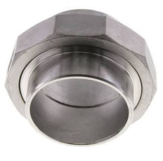 Union Connecteur droit 88.9mm Extrémité à souder Acier inoxydable Joint conique 16bar (224.8psi)