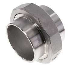 Union Straight Connector 88.9mm Weld End Stainless Steel Conical Seal 16bar (224.8psi)